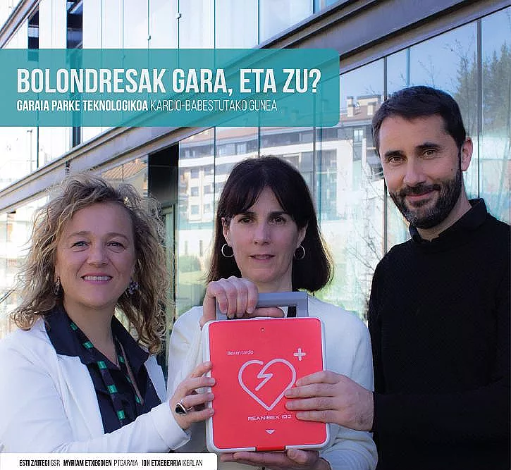 Teknodidaktika colabora en el proyecto PTGaraia cardio-protegido