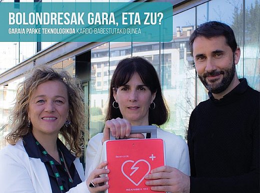 Teknodidaktika colabora en el proyecto PTGaraia cardio-protegido